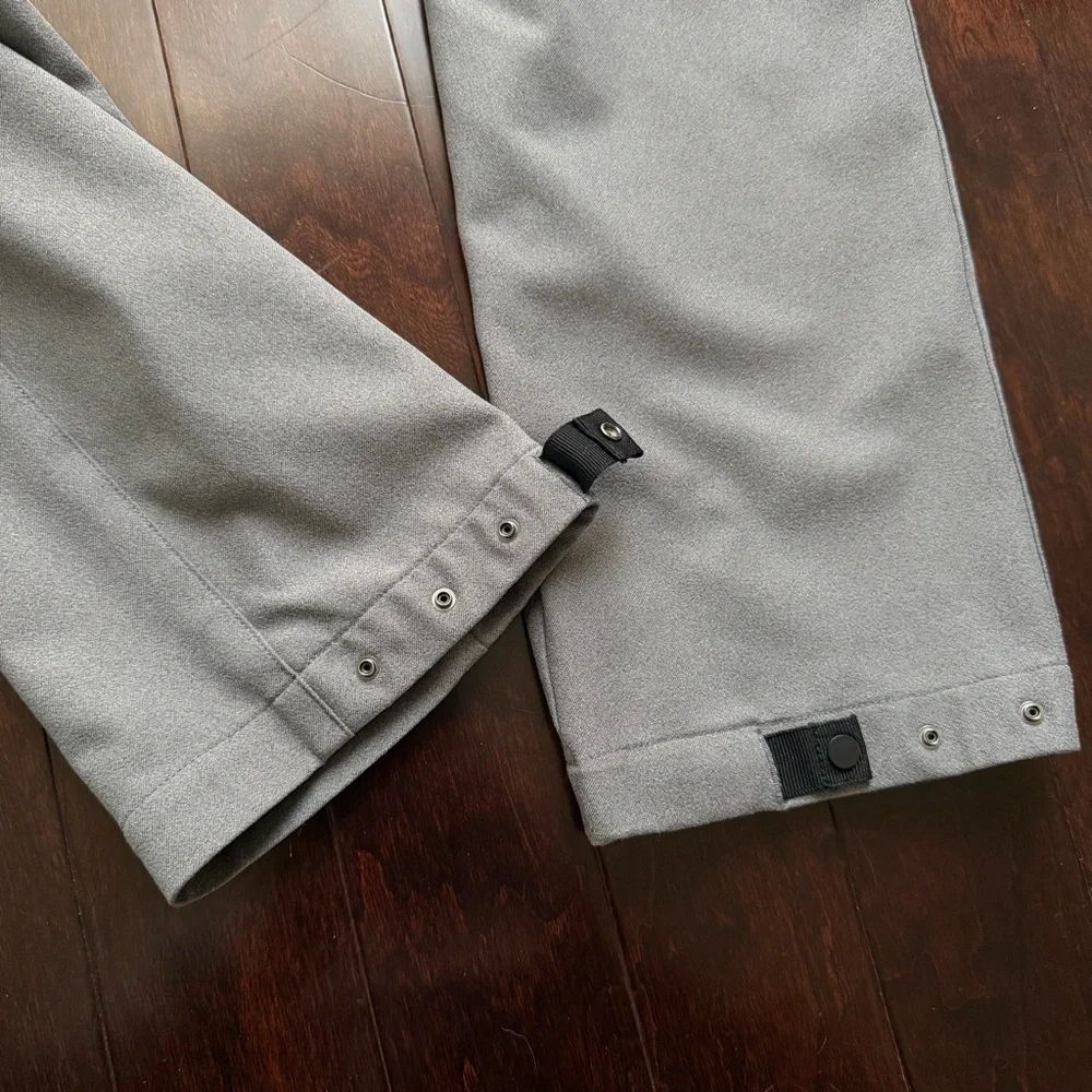 Nike Men's Golf Pants Dri-Fit Size 32x34 Modern Fit Adjustable Ankle Cuffs Gray